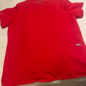 Fig scrub top size large